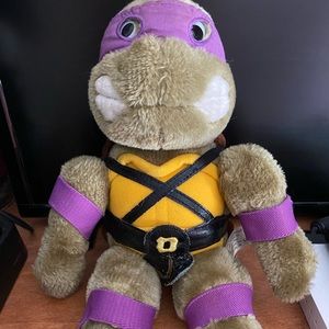 Ninja turtle Donatello plush doll